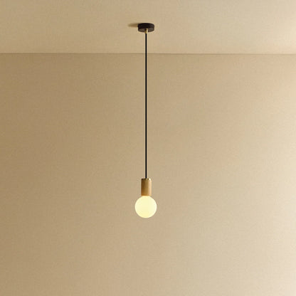 Porcelain II Pendant Light in Oak