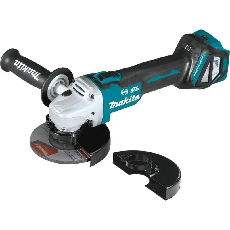 Makita 18V LXT 4-1/2 / 5″ Cut-Off/Angle Grinder with Electric Brake & AWS Bare Tool XAG17ZU from Makita