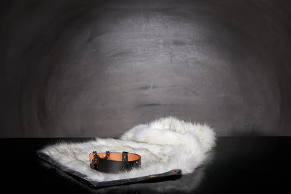 Couverture pour chat « Metis » Blue Ice - Tissu Jean-Paul Gaultier