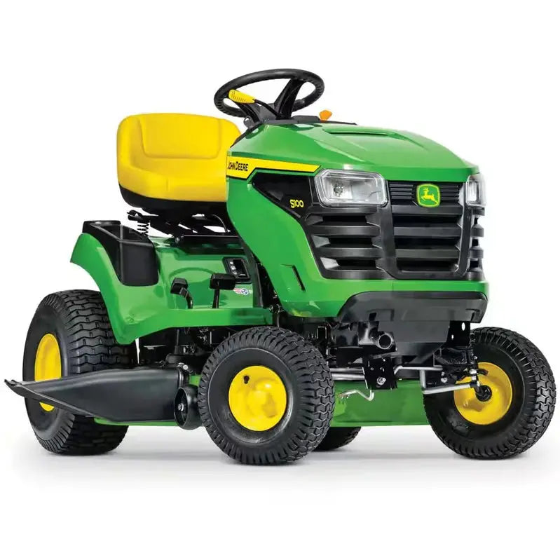John Deere S100 Hydrostatic Riding Lawn Mower  42-Inch Cut, 17.5 HP Gas Engine