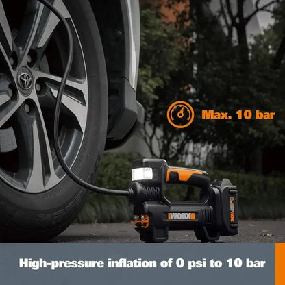 20V MAX Cordless Multi-Function Air Pump  Portable Inflator with Battery & Charger Included