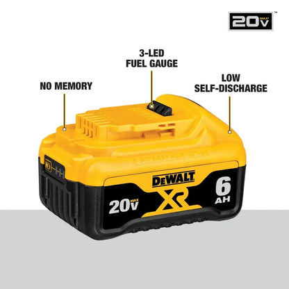 20 V MAX Premium XR 6.0 Ah Lithium Ion Battery Pack