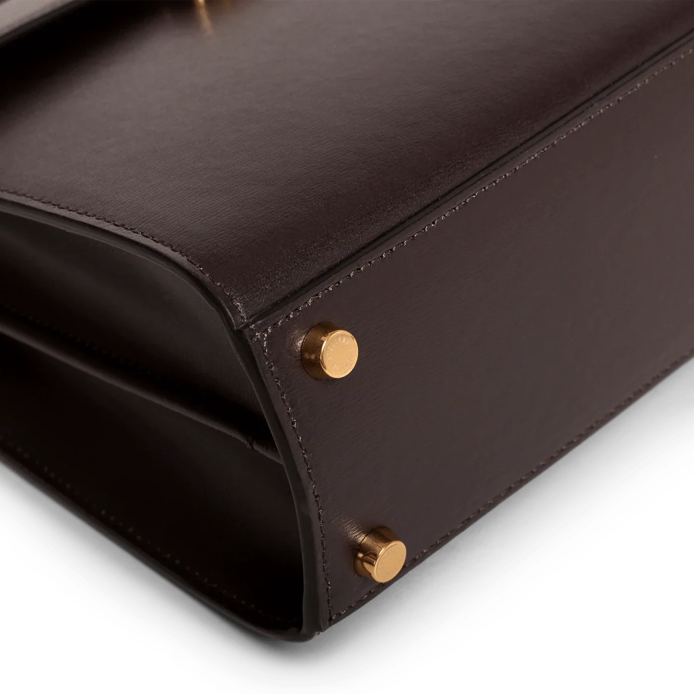 Capucine - Cuir Box Chocolat