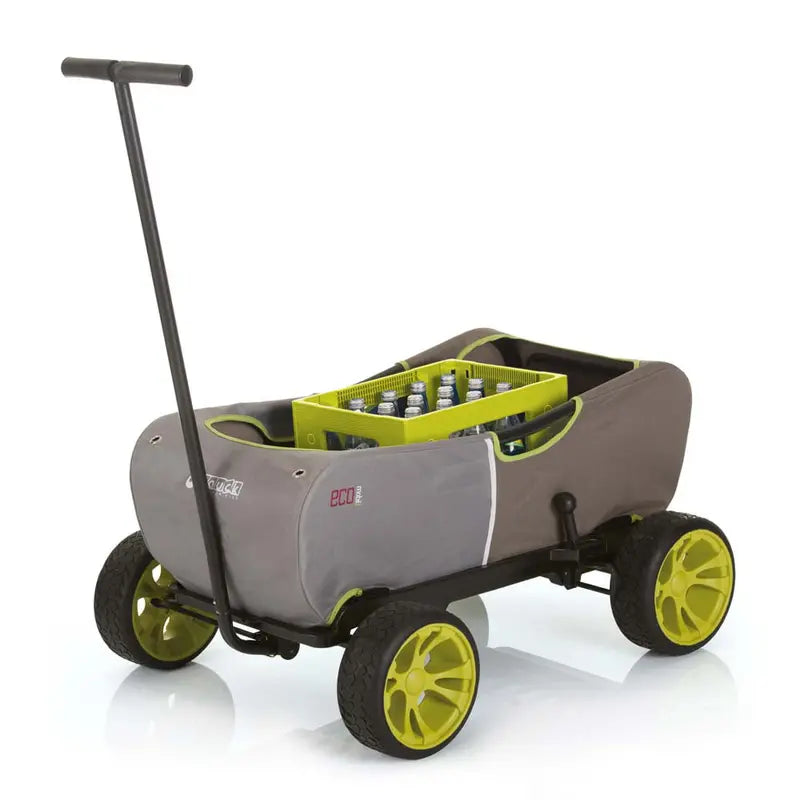 Hauck ECOmobil Foldable Hand-Pull Wagon  Forest