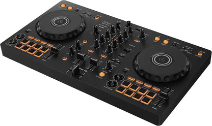 Pioneer DJ DDJ-FLX4 2-Deck USB Controller  Compact Serato-Compatible DJ Setup in Graphite Finish