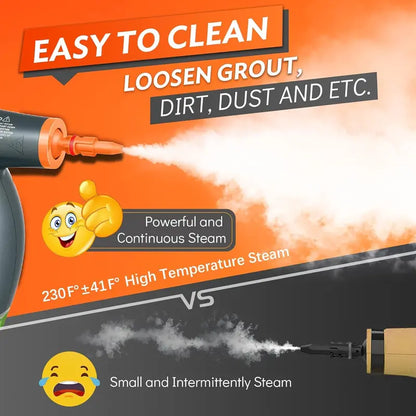 PowerSteam 1250W Handheld Steam Cleaner, 14-in-1 for Kitchen, Bathroom, Windows & Floors