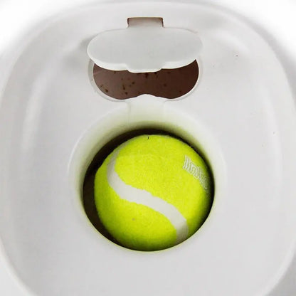 SmartFetch Interactive Dog Tennis Ball Launcher, Plastic, 16x16x20cm, Promotes Exercise & Intelligence