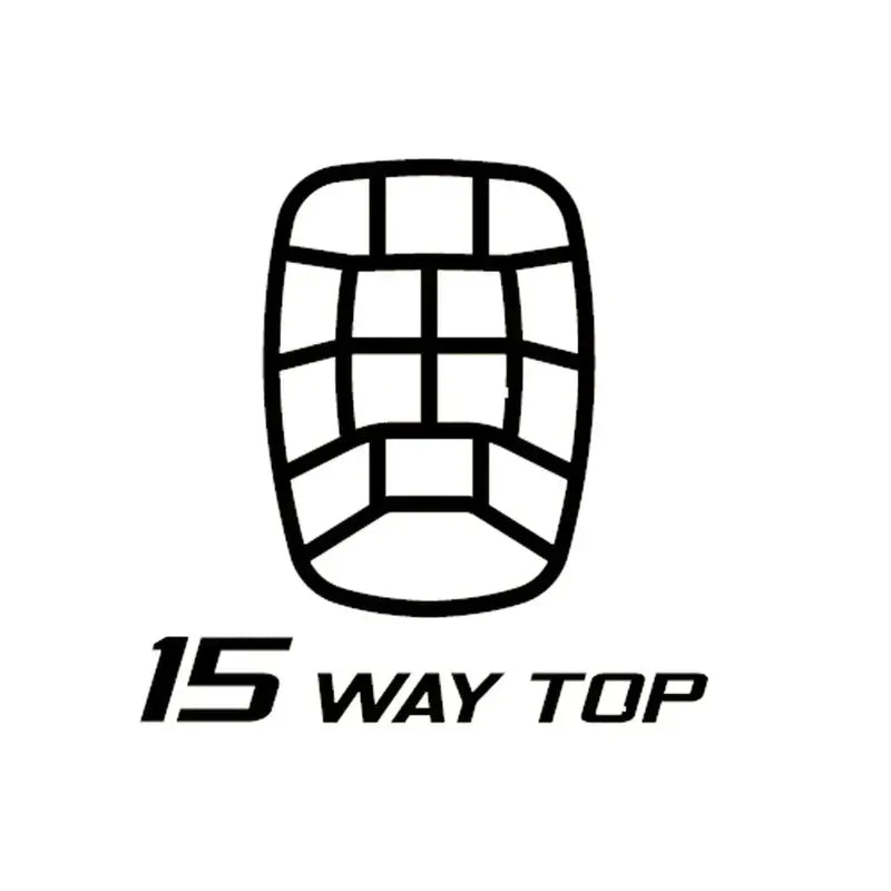 DLX Cart Bag  Sleek White Golf Bag Designed for Push & Ride Carts