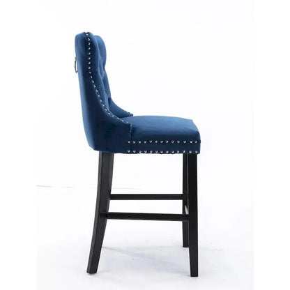 Leisure Style Bar Stools  Set of 2 Contemporary Counter-Height Chairs