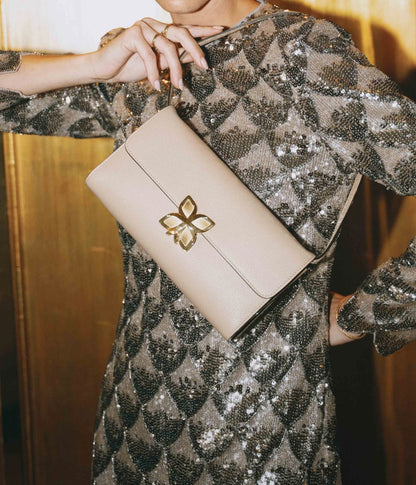 Hortensia Clutch | Sable
