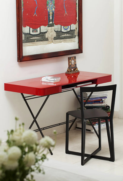 Bureau Cosimo Laqué Rouge | Design Marco Zanuso Jr