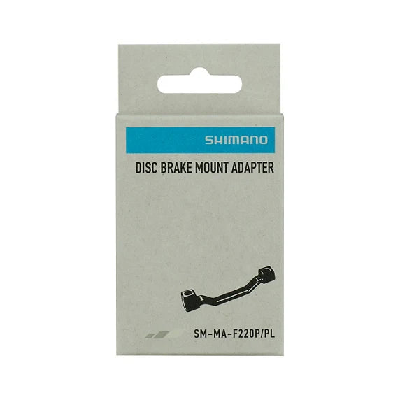 Adaptateur Etrier Avant / Arrière PM/PM SHIMANO SM-MA-F220P/PL 220mm (+17mm)