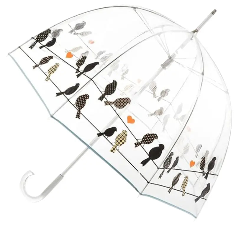 Clear Dome Bubble Umbrella for Adults  Weather-Resistant Outdoor Rain Protection