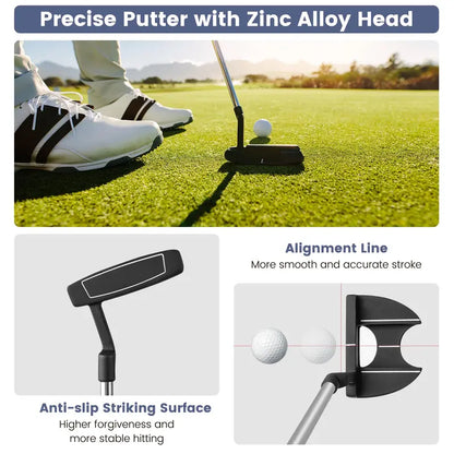 Complete Beginner-Friendly Golf Club Set for Adult Men