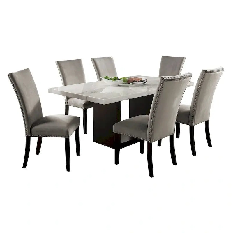 7-Piece Dining Room Set  Table and Matching Chairs