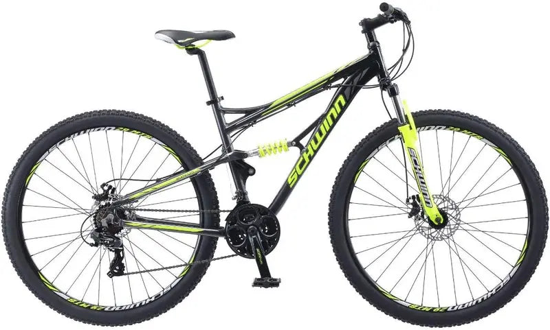 Schwinn Traxion Full-Suspension Mountain Bike  29-Inch Wheels, Versatile Off-Road Performance