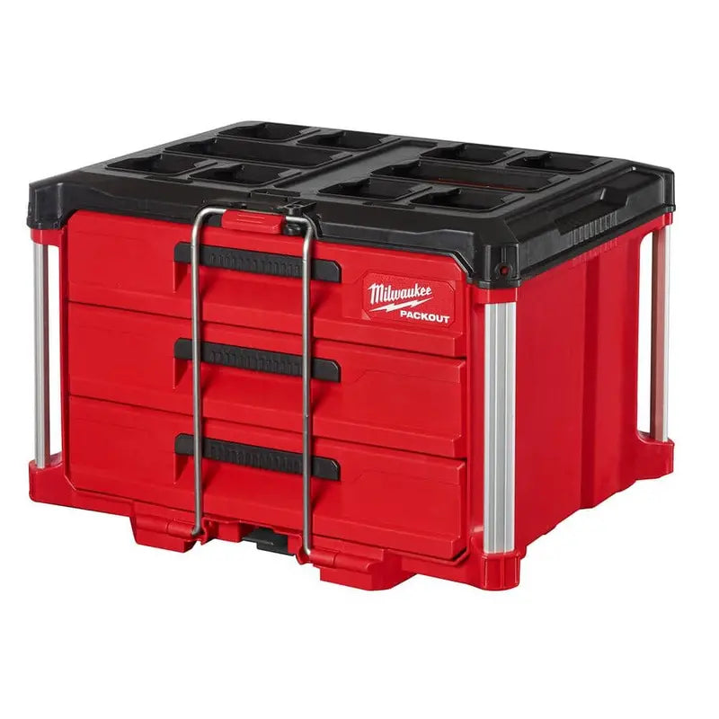 Milwaukee PACKOUT 22 in. Modular 3-Drawer Tool Box with Metal Reinforced Corners 48-22-8443