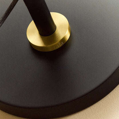 Poise Adjustable Floor Lamp in Brass