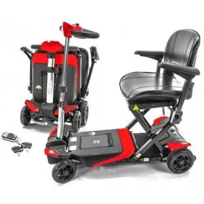 Lightweight Folding Travel Scooter  On-the-Go Personal Transport with Compact Storage Design
