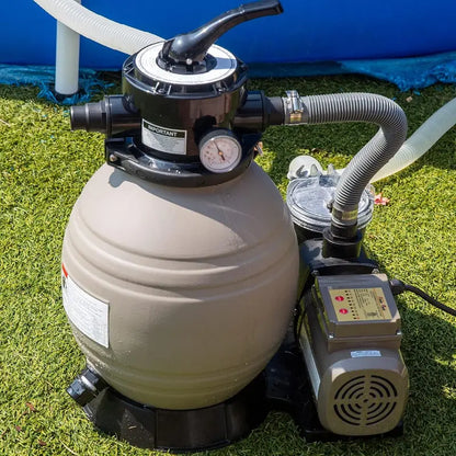 XtremepowerUS 16″ Sand Filter & 3/4 HP Pool Pump System for 15,000 Gallon Above Ground Pools