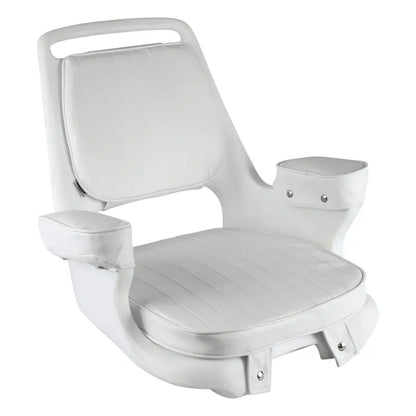 Wise Captain’s Chair Boat Seat  8WD1007-3-710 Model with Cushion Set and Mounting Plate