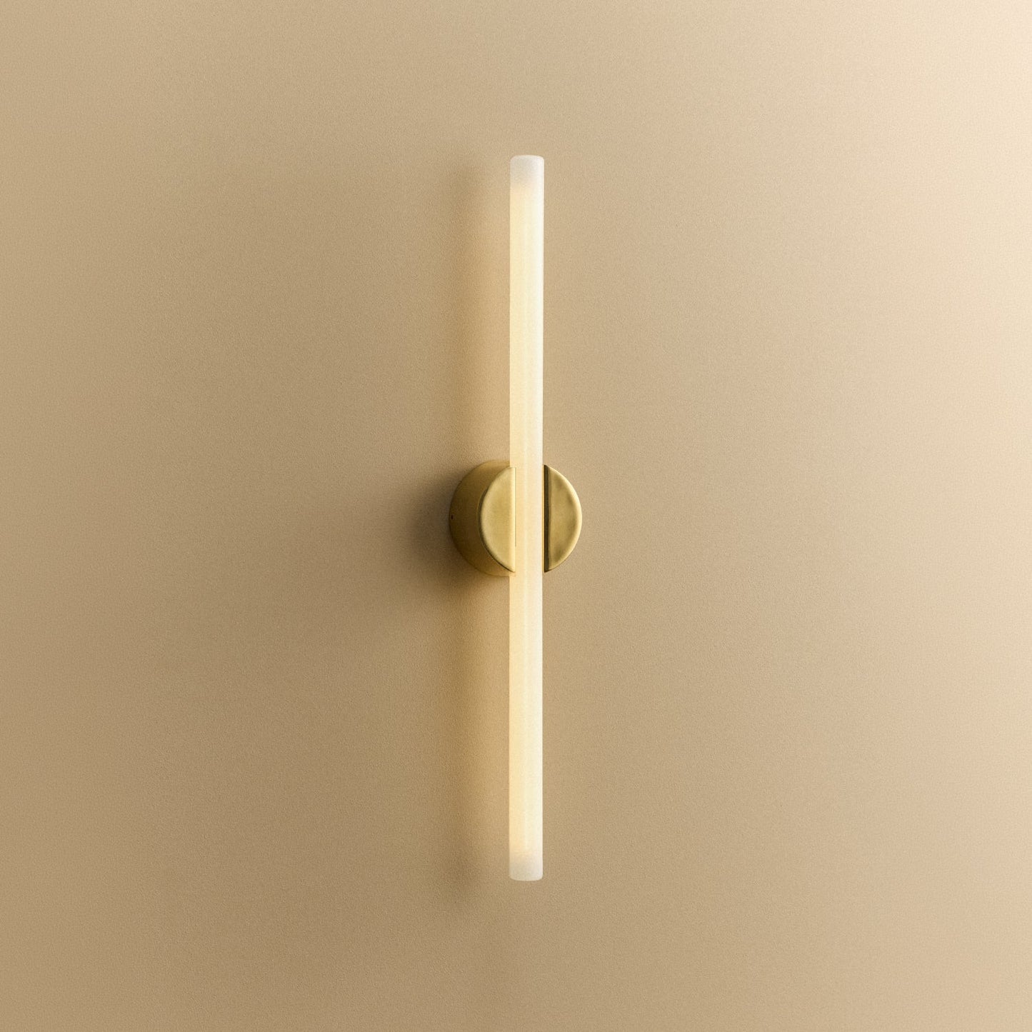 Kilter Wall Light in Solid Brass