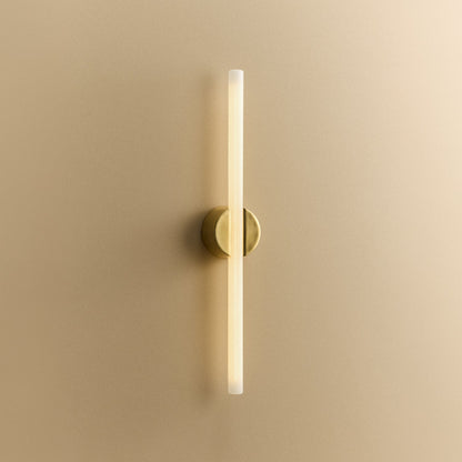 Kilter Wall Light in Solid Brass