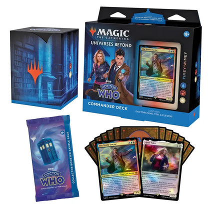 Magic: The Gathering Doctor Commander Deck Bundle  Preconstructed MTG Strategy Set