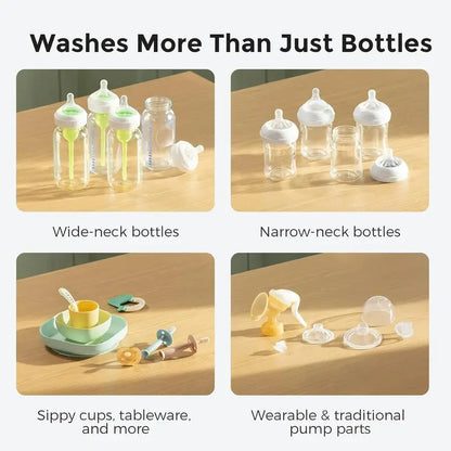 All-in-One Baby Bottle Sterilizer, Washer & Dryer  For Bottles, Pump Parts, and Infant Essentials