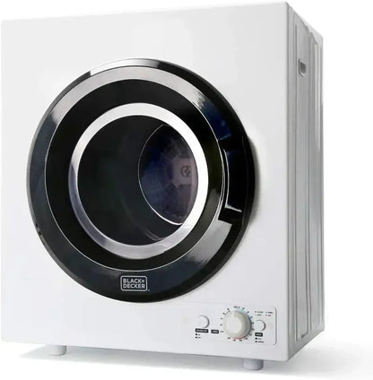 1.5 Cu. Ft. Compact Vented Electric Dryer  850W, 120V, Stainless Steel Drum