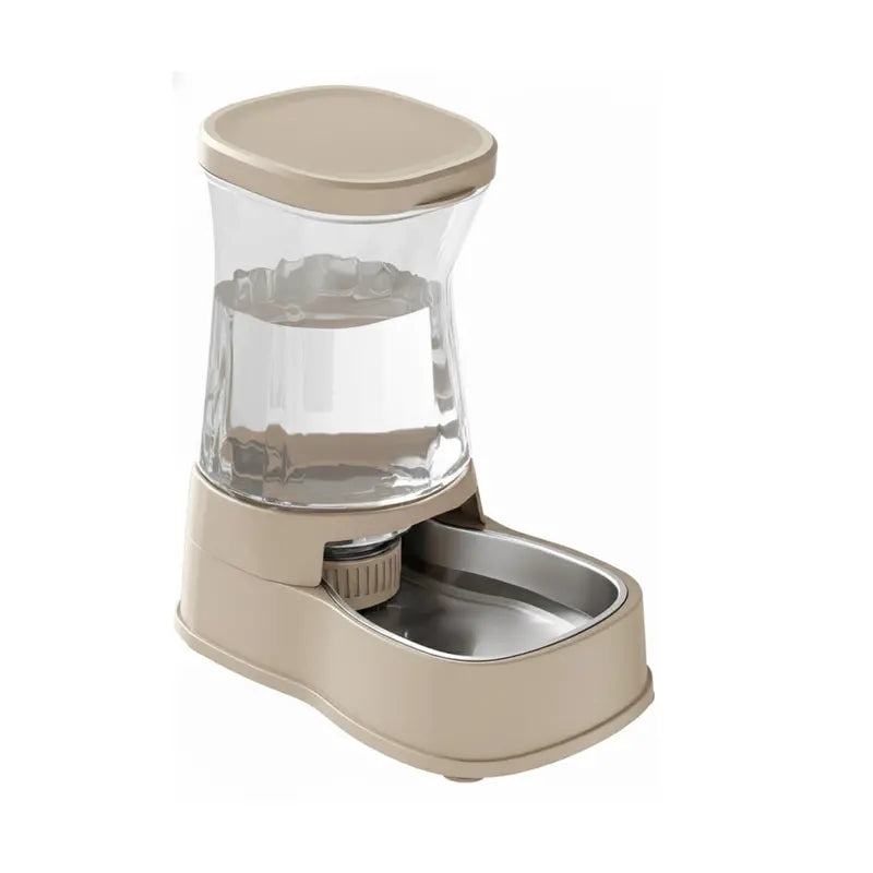 1-Gallon Gravity-Fed Automatic Water Dispenser with Stainless Steel Reservoir