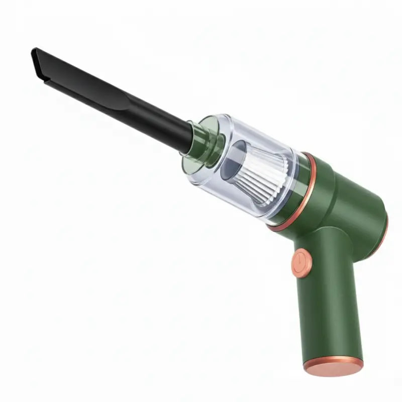 120W Cordless Handheld Vacuum  9000 Pa Suction, LED Light, Air Duster Function