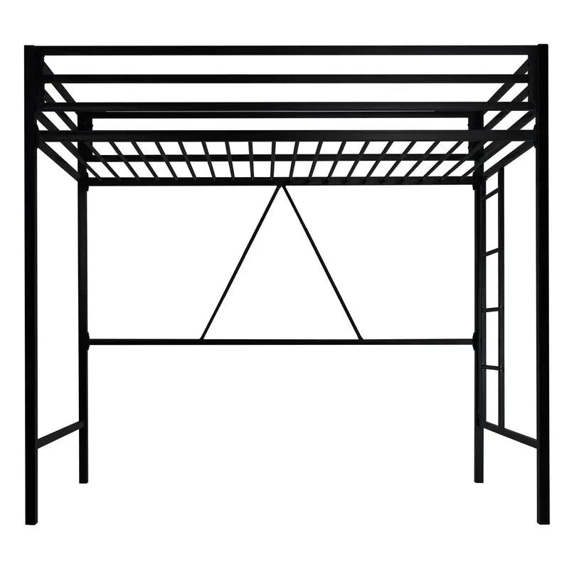 SHA CERLIN Twin Loft Bed  Space-Saving, Heavy-Duty Elevated Frame for Kids¡¯ Rooms &amp; Dorms