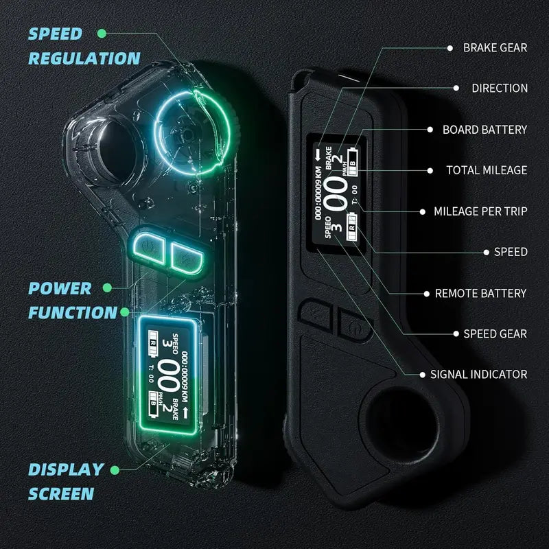 DNASKATE M8 Electric Skateboard  Adjustable Speed (15/22 MPH), 915 Mile Range