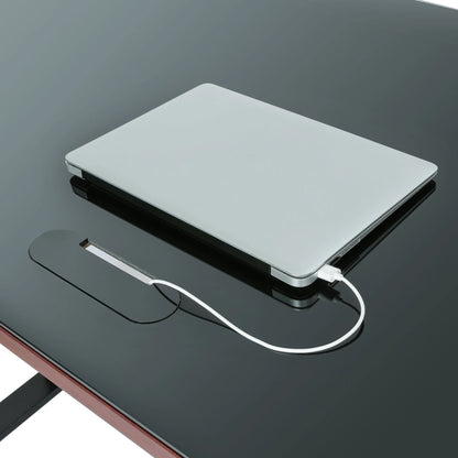 Bureau assis debout avec plateau en verre - DYNAMIC EXECUTIVE