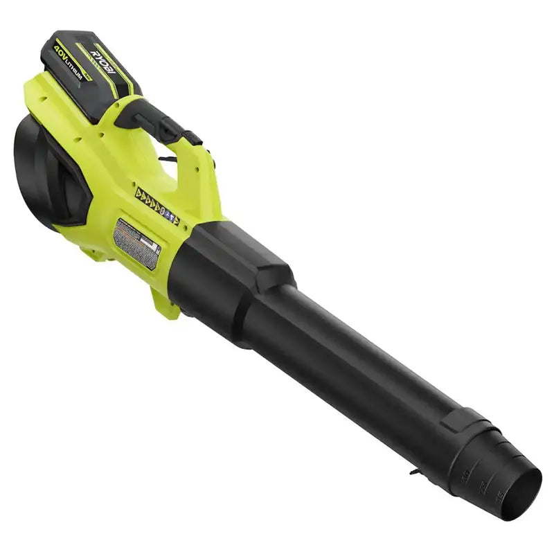 Ryobi 40V HP Brushless Jet Fan Leaf Blower  190 MPH / 730 CFM, Cordless, Includes Two 4.0Ah Batteries & Charger