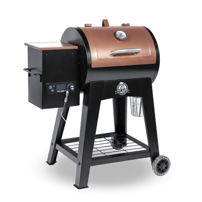Pit Boss Lexington 540 sq in Wood Pellet Grill with Flame Broiler & Integrated Meat Probe