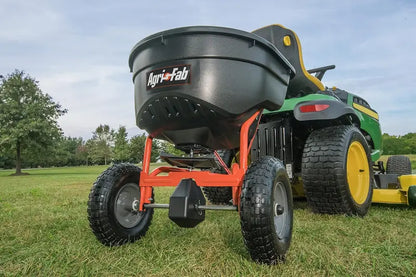 Agri-Fab 18″ x 48″ Poly Lawn Roller  Water-Fillable Drum with Steel Frame & Drain Plug
