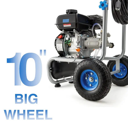 Efurden 3500 PSI Gas-Powered Pressure Washer  209cc Engine, 2.3 GPM, 4-Position Nozzle for Outdoor Cleaning