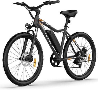 High-Power Electric Mountain Bike  1000W Peak Motor, 468Wh Removable Battery, 37 km/h Top Speed, Color LCD Display, All-Terrain E-Bike for Adults