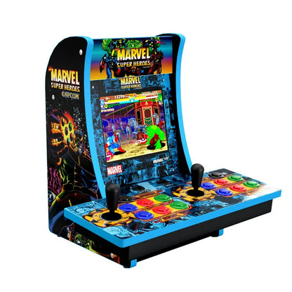 Arcade1UP Marvel Superheroes 2-Player Counter-Cade with Lit Marquee & Headphones Jack
