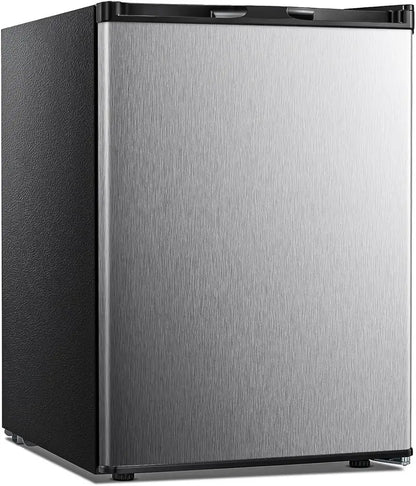 Kismile 3.0 Cu. Ft. Upright Mini Freezer with Precision Temperature Control