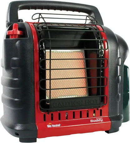 Compact Propane Radiant Heater: 40009000 BTU for Campers, Workshops, Patios & Outdoor Spaces