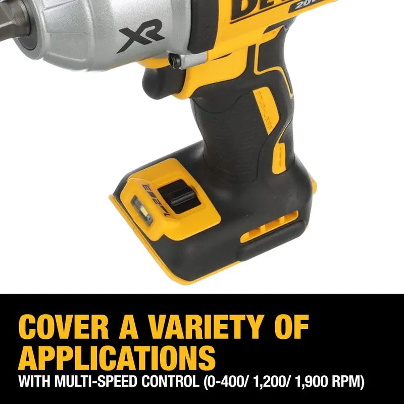 DCF899HB-20V MAX XR Brushless High Torque 1/2 Impact Wrench w/Hog Ring Anvil (Bare)