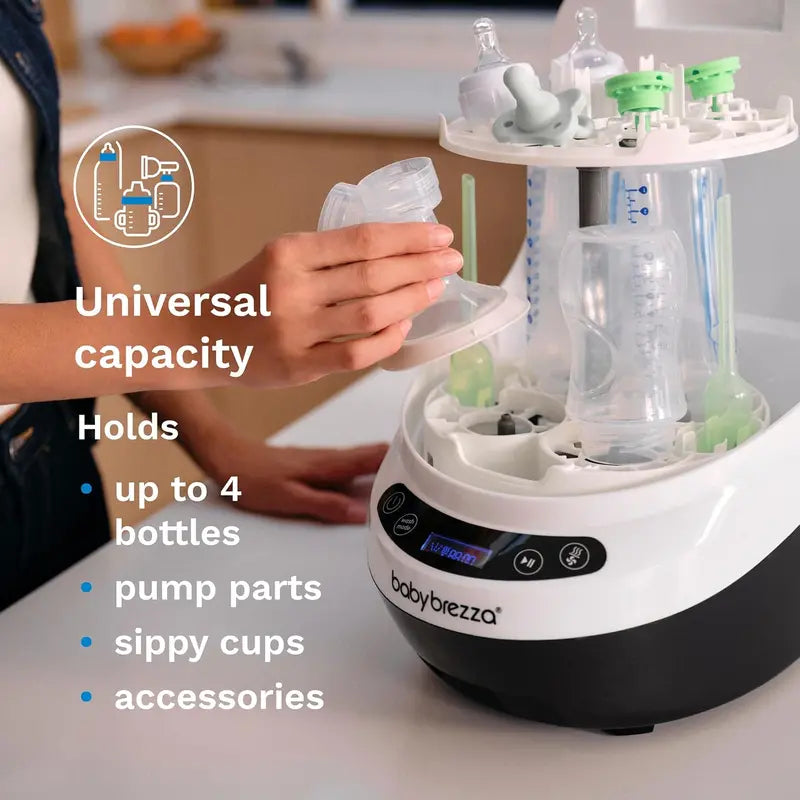 All-in-One Baby Bottle Washer, Sterilizer & Dryer  Rapid-Clean Machine for Bottles, Pump Parts & Sippy Cups
