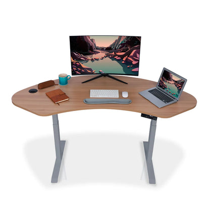 Bureau assis debout incurvé - DYNAMIC CURVE
