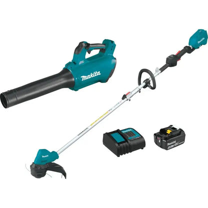 Makita 18V LXT Brushless 2-Piece Cordless Combo Kit (4.0Ah Batteries)  Drill & Impact Driver Set