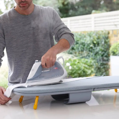 Joseph Joseph Pocket Plus Compact Folding Ironing Board  Charcoal Gray
