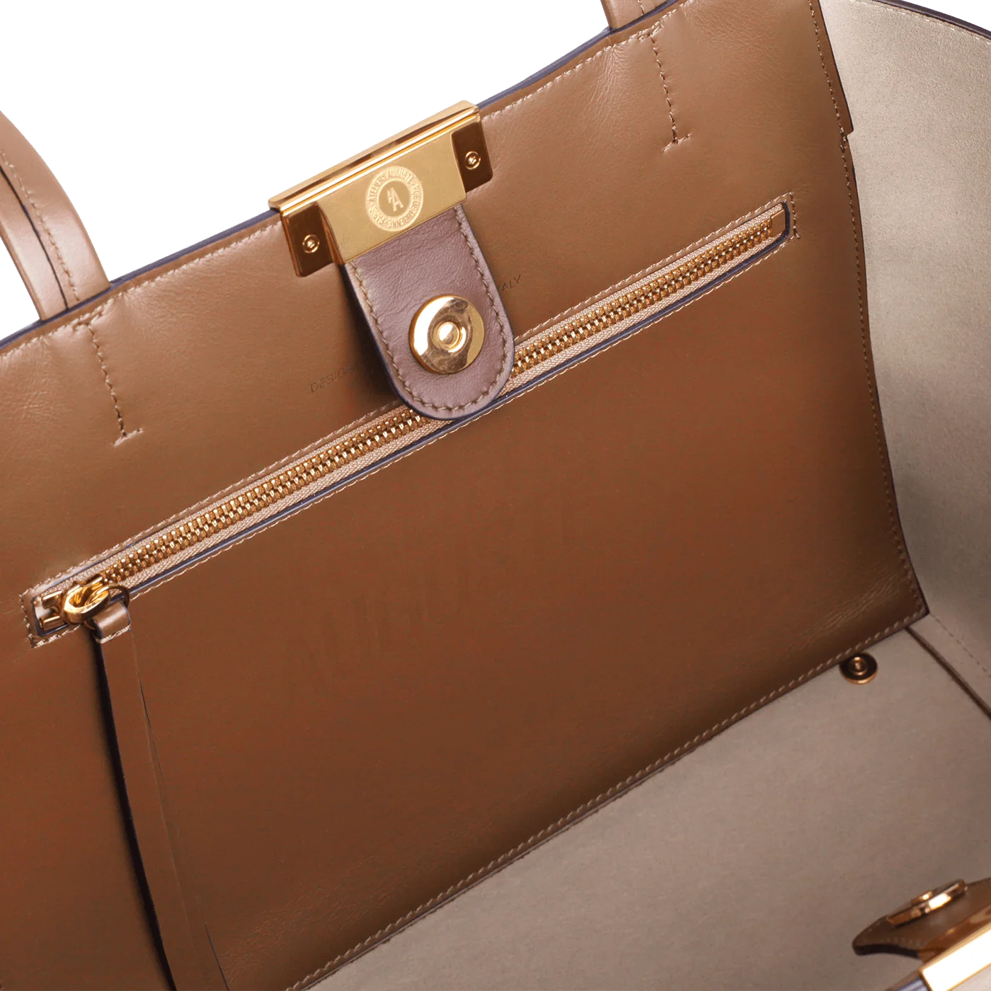 Sévigné - Cuir Velours Camel