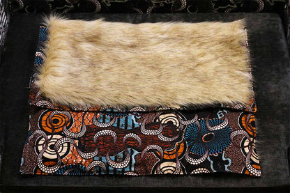 Couverture pour chat « Metis » Africa - Tissu Jean-Paul Gaultier